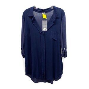 Splendid Dark Blue Blouse